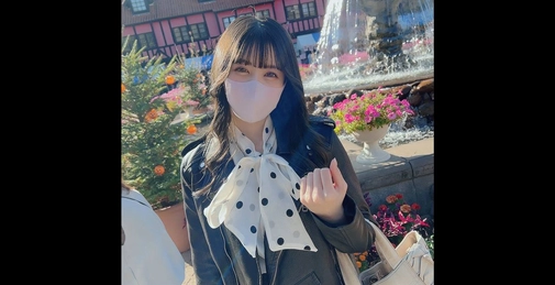 初撮影・顔出し！**zzjynyzjjn ！学◯時代に彼女が通った思い出の場所で根元まで吸い込ませ初めての口内射精で精液搾取・・・*宮を突かれ悶絶する敏感な身体に2回生中出し！！