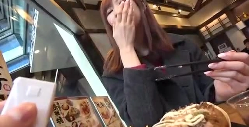 【無】モデル体型のお嬢様 ひな21歳 とびっこ挿れてお散歩デート♡からの口内発射！！【個人撮影】